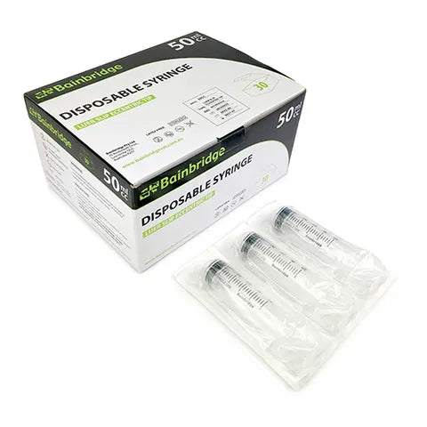 Syringe 50ml 30pack
